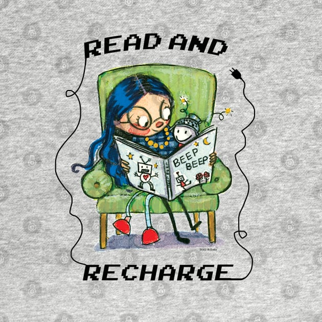 Read and Recharge by Shanda Draws